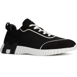 Hermès Paris Bouncing Sneaker Black White< Black Trainers