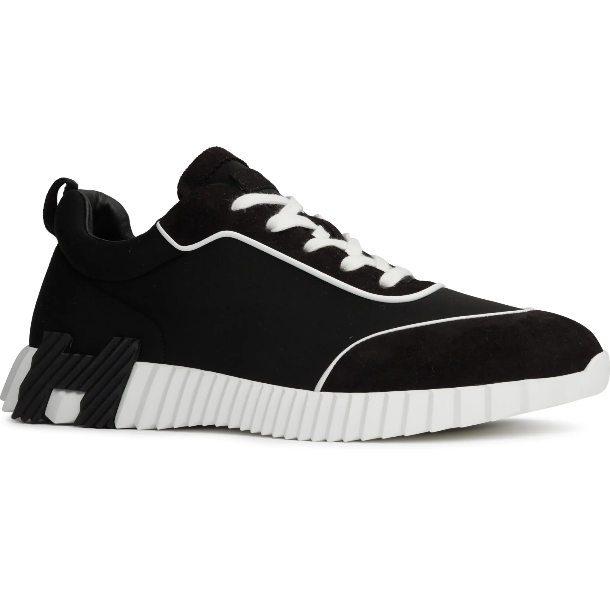 Hermès Paris Bouncing Sneaker Black White< Black Trainers