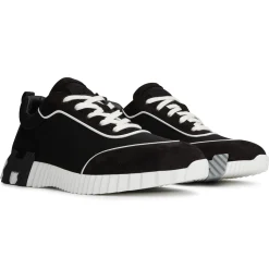 Hermès Paris Bouncing Sneaker Black White< Black Trainers