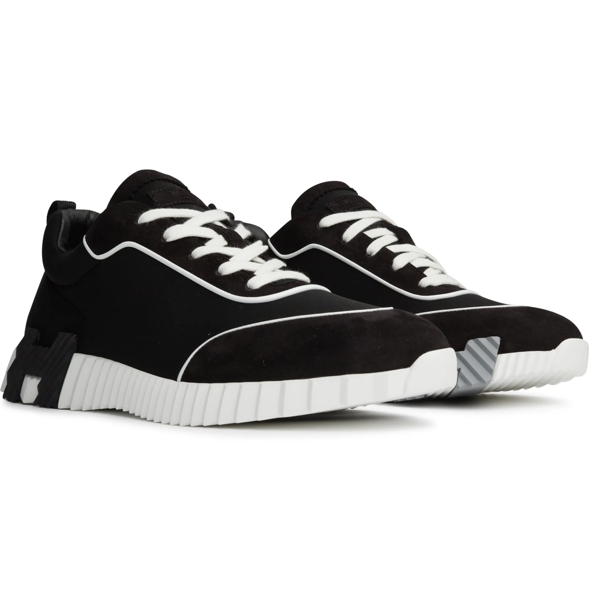 Hermès Paris Bouncing Sneaker Black White< Black Trainers