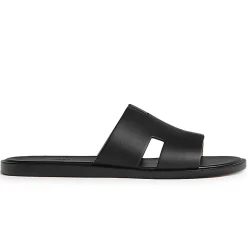 Hermès Paris Izmir Black Sandal< Black Trainers|Sandals & Slides