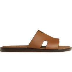 Hermès Paris Izmir Gold Sandal< Sandals & Slides