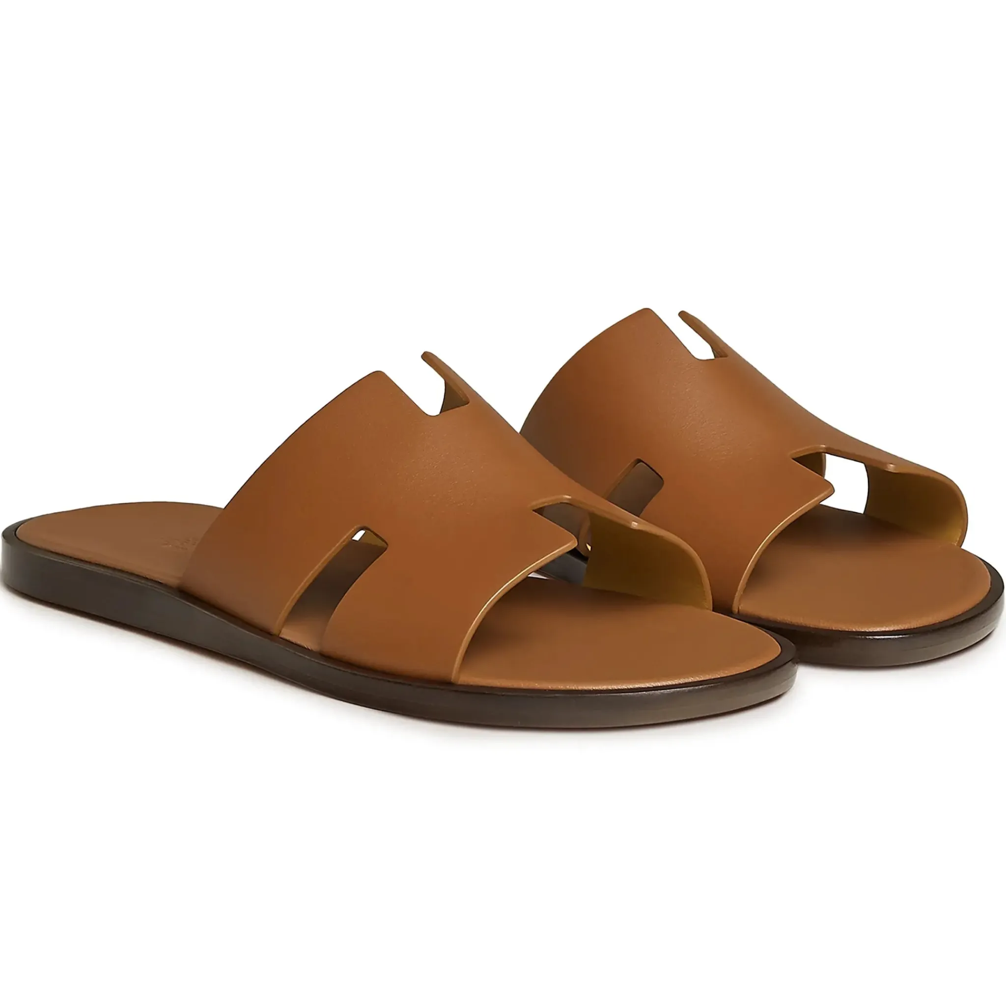 Hermès Paris Izmir Gold Sandal< Sandals & Slides