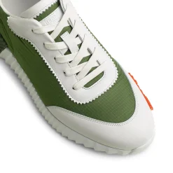 Hermès Paris Ripstop Bouncing Sneaker Matcha White< Designer Trainers
