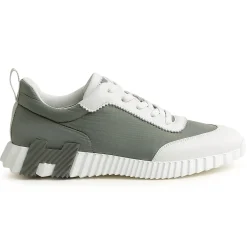 Hermès Paris Ripstop Bouncing Sneaker Grey White< Designer Trainers
