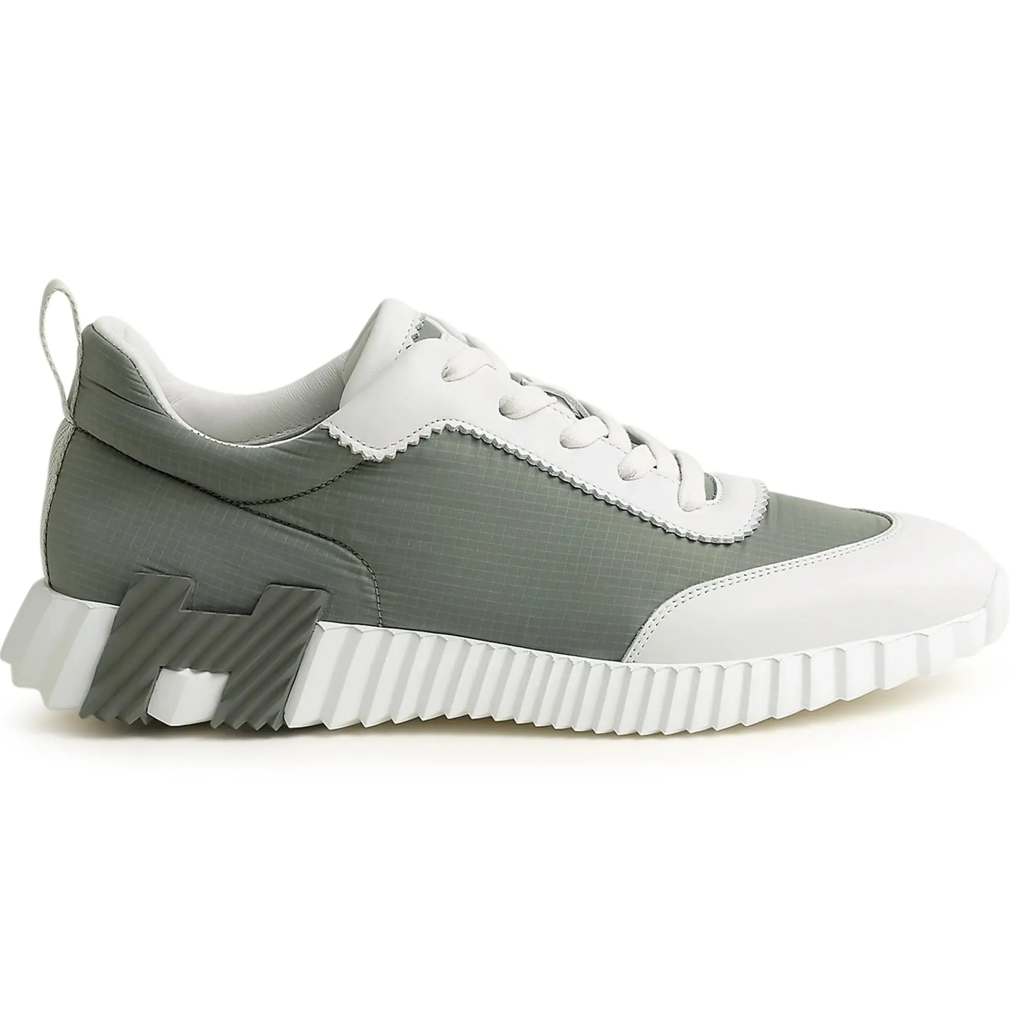 Hermès Paris Ripstop Bouncing Sneaker Grey White< Designer Trainers