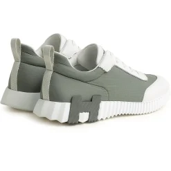 Hermès Paris Ripstop Bouncing Sneaker Grey White< Designer Trainers