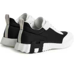 Hermès Paris Ripstop Bouncing Sneaker Black White< Black Trainers|Designer Trainers