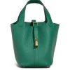 Hermès Paris Hermès Picotin Lock 18 Green Clemence Gold Hardware< Handbags|Bags