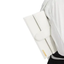 Jacquemus Le Bambino Long Flap White Shoulder Bag< Cross Body Bags|Bags