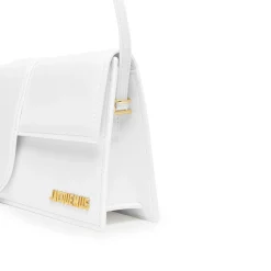 Jacquemus Le Bambino Long Flap White Shoulder Bag< Cross Body Bags|Bags