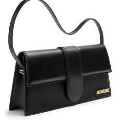 Jacquemus Le Bambino Long Flap Black Shoulder Bag< Cross Body Bags|Bags