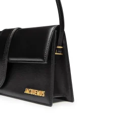 Jacquemus Le Bambino Long Flap Black Shoulder Bag< Cross Body Bags|Bags