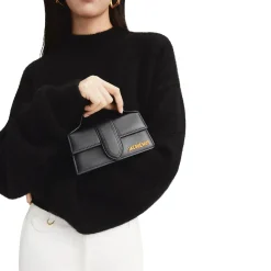 Jacquemus Le Bambino Small Black Crossbody Bag< Cross Body Bags|Handbags