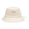 Jacquemus Le Bob Gadjo Off White Bucket Hat< Hats & Caps