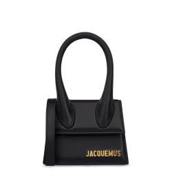 Jacquemus Le Chiquito Black Mini Leather Bag< Handbags