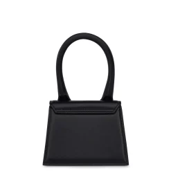 Jacquemus Le Chiquito Black Mini Leather Bag< Handbags