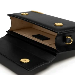 Jacquemus Le Chiquito Long Leather Black Handbag< Cross Body Bags|Handbags