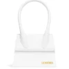 Jacquemus Le Chiquito Moyen White Handbag< Cross Body Bags|Handbags