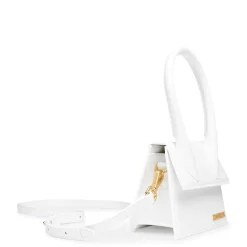 Jacquemus Le Chiquito Moyen White Handbag< Cross Body Bags|Handbags