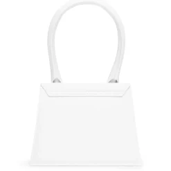 Jacquemus Le Chiquito Moyen White Handbag< Cross Body Bags|Handbags