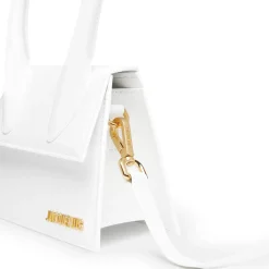 Jacquemus Le Chiquito Moyen White Handbag< Cross Body Bags|Handbags