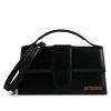 Jacquemus Le grand Bambino Leather Black Crossbody Strap Handbag< Handbags