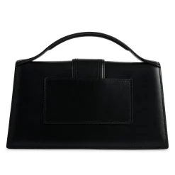 Jacquemus Le grand Bambino Leather Black Crossbody Strap Handbag< Handbags