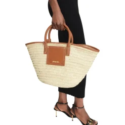 Jacquemus Le Panier Soli Light Brown Tote Bag< Handbags|Bags