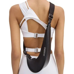 Jacquemus x Nike Le Sac Swoosh Small Black Bag< Cross Body Bags|Handbags