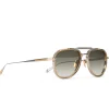 Jacques Marie Mage Eyewear Jacques Marie Mage Commander Silver Gold Green Sunglasses< Sunglasses