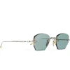 Jacques Marie Mage Eyewear Jacques Marie Mage Oatman Silver Gold Green Sunglasses< Sunglasses