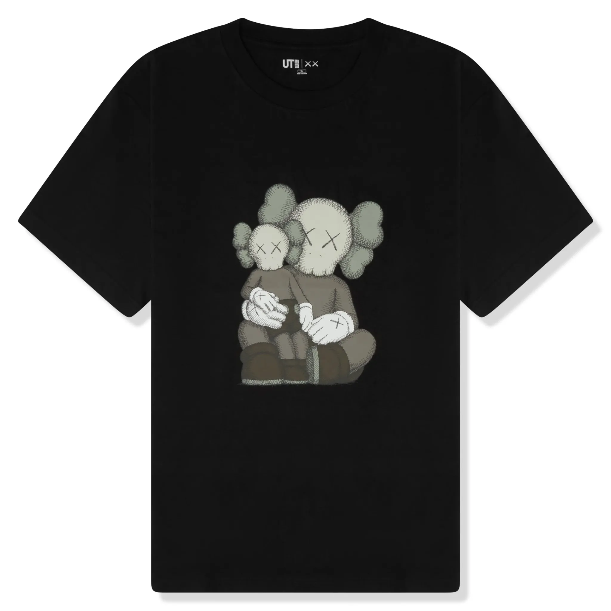 Kaws x Uniqlo UT Graphic Black T Shirt< T-shirts