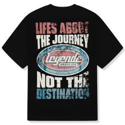 Légende Paris Destination Black T Shirt< T-shirts