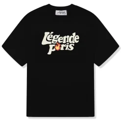 Légende Paris Life’s A Gamble Black T Shirt< T-shirts