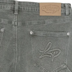 Légende Paris Patchwork Jeans Khaki< Jeans|Bottoms