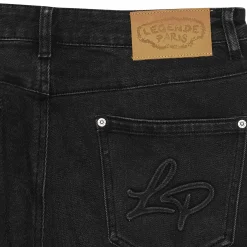 Légende Paris Patchwork Jeans Black< Jeans|Bottoms