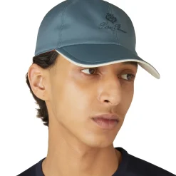 Loro Piana Microfibre Storm System Seaweed Ivory Baseball Cap< Hats & Caps
