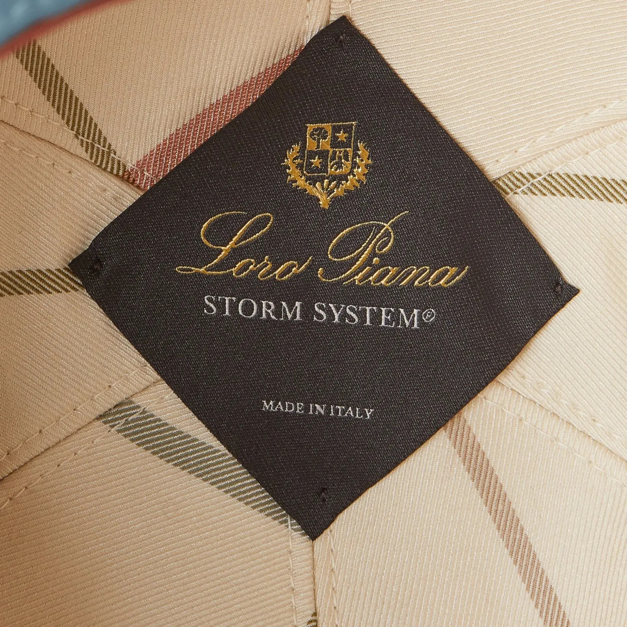 Loro Piana Microfibre Storm System Seaweed Ivory Baseball Cap< Hats & Caps