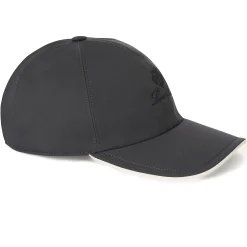 Loro Piana Microfibre Storm System Onyx Ivory Baseball Cap< Hats & Caps