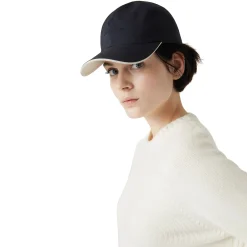Loro Piana Microfibre Storm System Onyx Ivory Baseball Cap< Hats & Caps