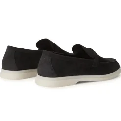 Loro Piana Summer Charms Walk Suede Caviar Loafers< Designer Trainers