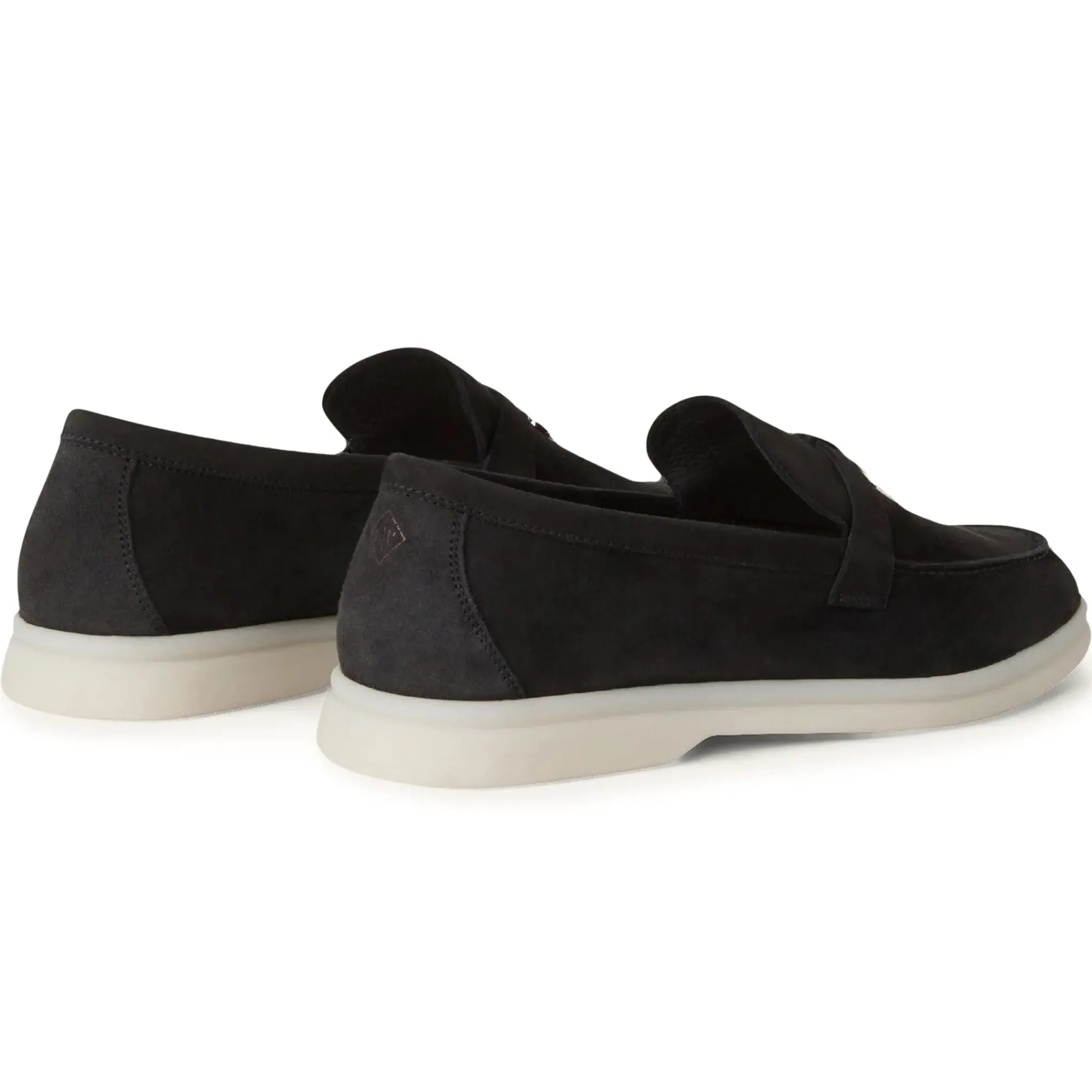 Loro Piana Summer Charms Walk Suede Caviar Loafers< Designer Trainers
