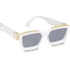 Louis Vuitton 1.1 Millionaires White Gold Sunglasses< Sunglasses
