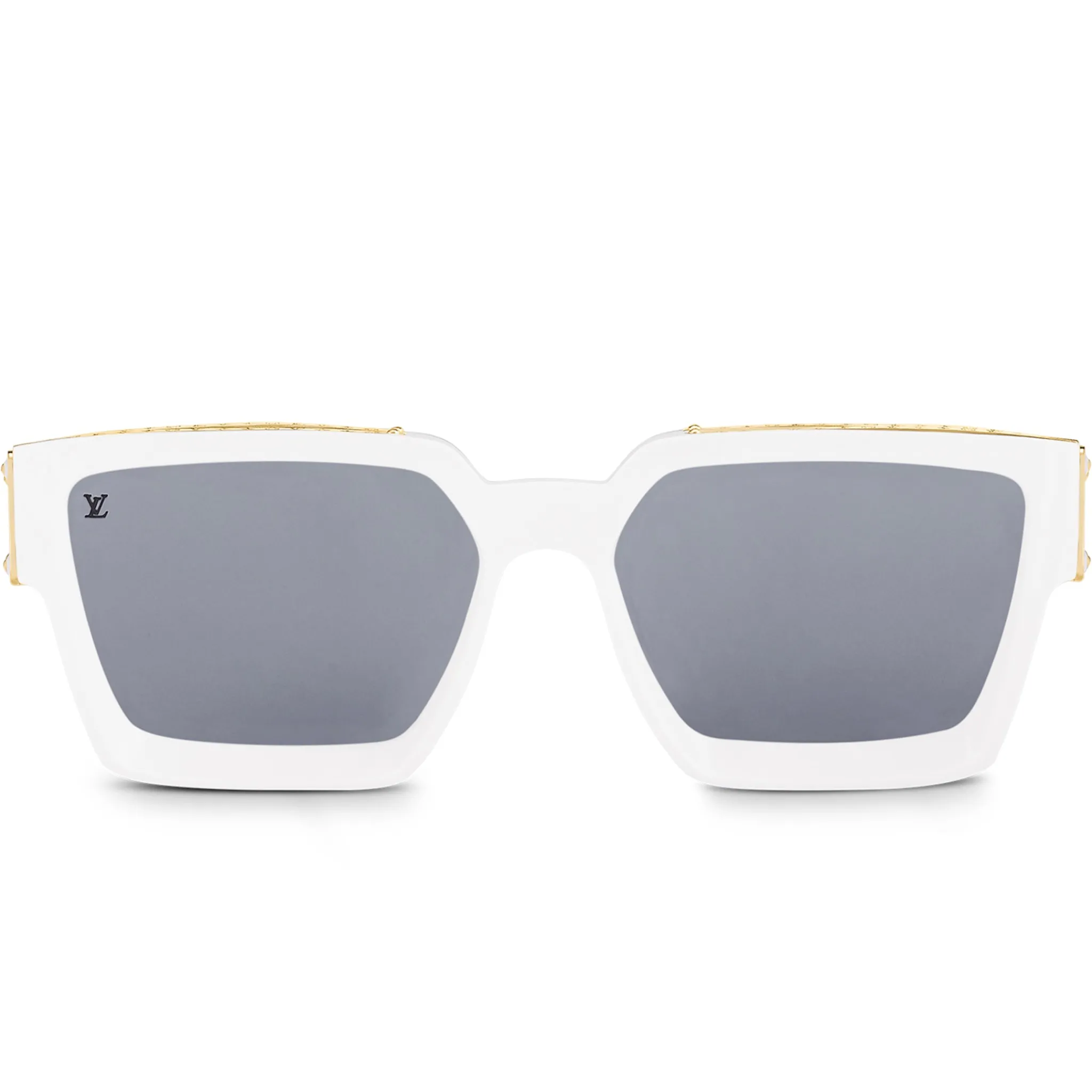 Louis Vuitton 1.1 Millionaires White Gold Sunglasses< Sunglasses