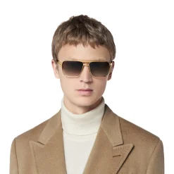 Louis Vuitton Attitude Gold Sunglasses< Sunglasses