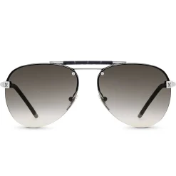 Louis Vuitton Clockwise Canvas Grey Sunglasses< Sunglasses