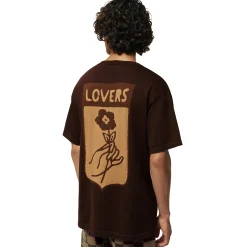 Louis Vuitton Cotton Trunk Print Sienna Brown T Shirt< T-shirts