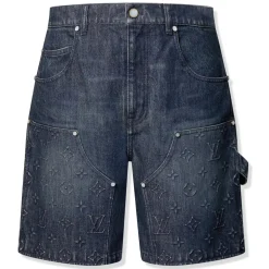 Louis Vuitton Denim Workwear Shorts< Shorts