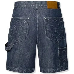 Louis Vuitton Denim Workwear Shorts< Shorts